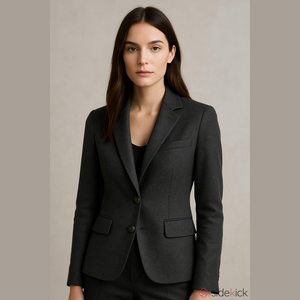 rag & bone 100% Wool Charcoal Women's Tailored Blazer Jacket Small